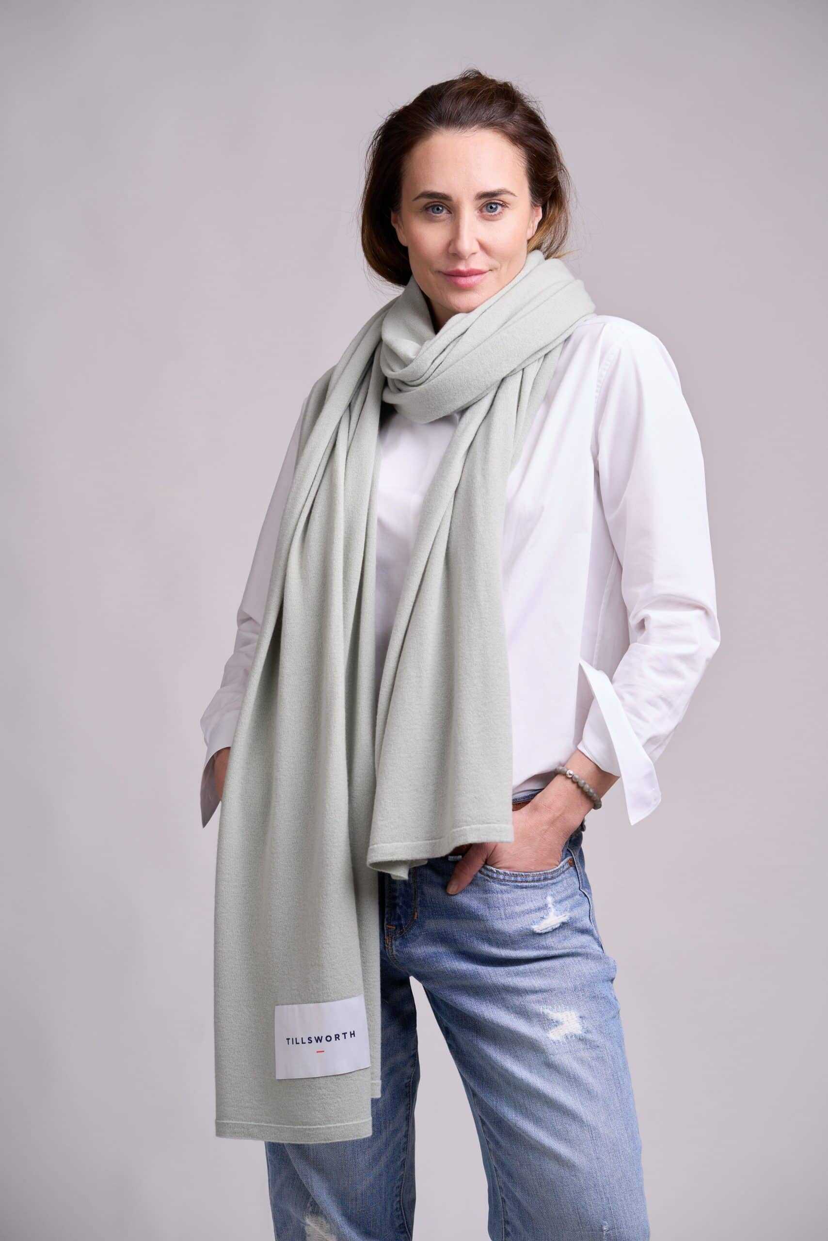 The Whisperer Scarf Eucalyptus - Image 2