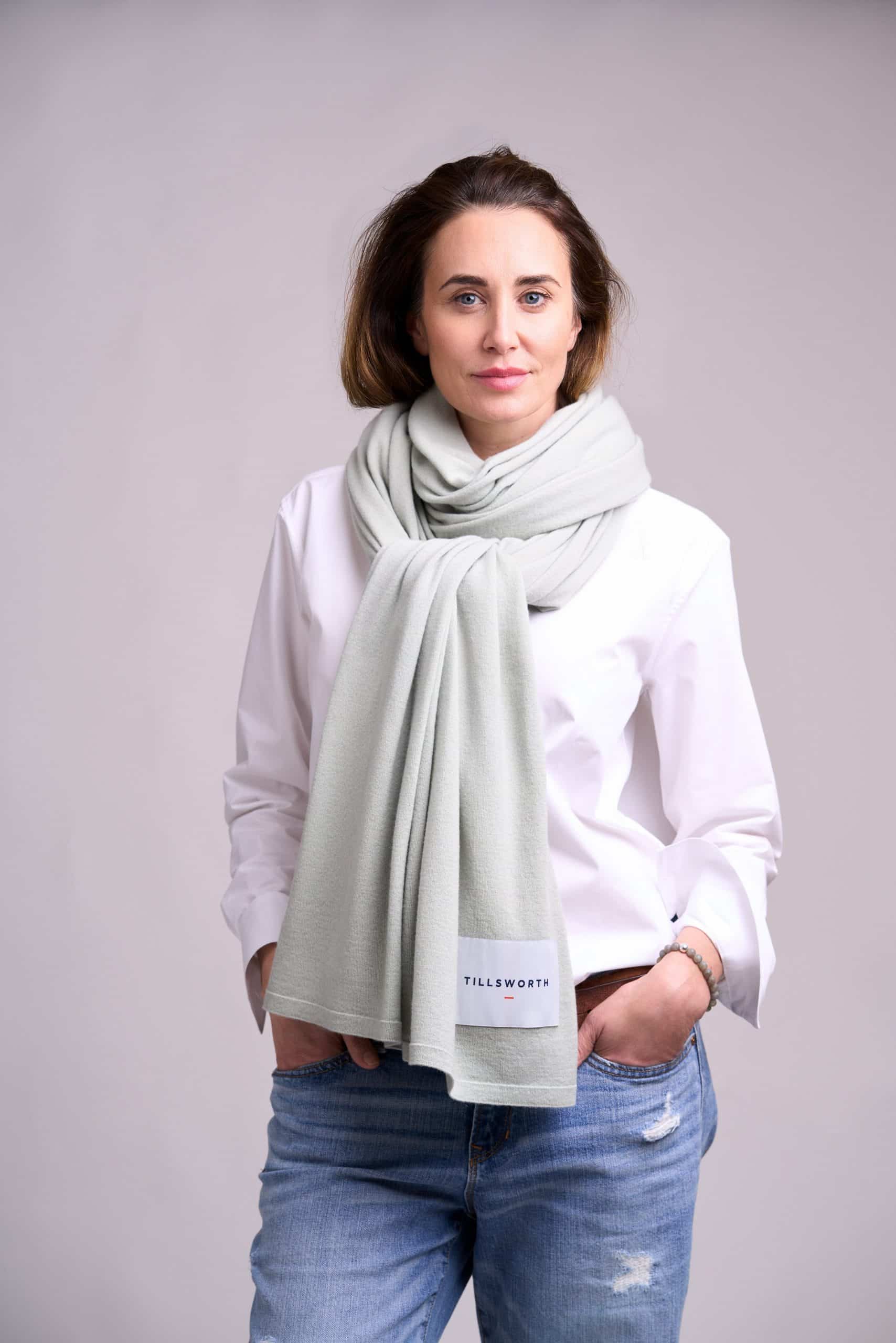 The Whisperer Scarf Eucalyptus - Image 4