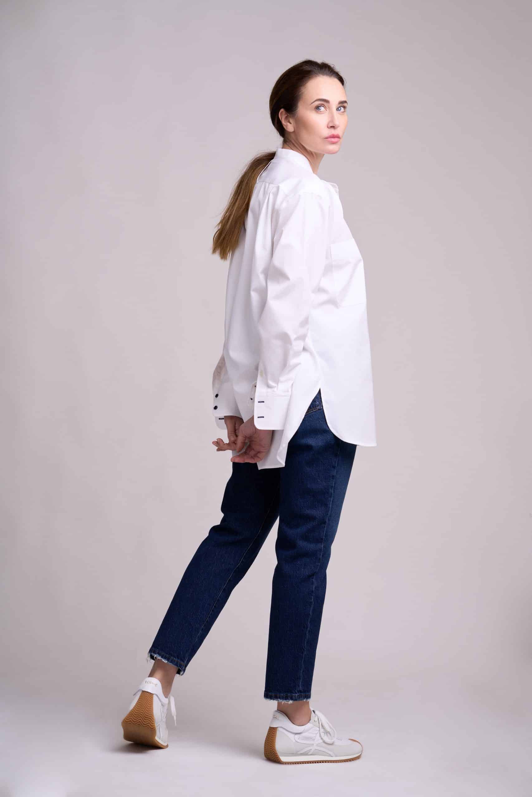 The Lou.D Relaxed Shirt Crisp White - Image 3
